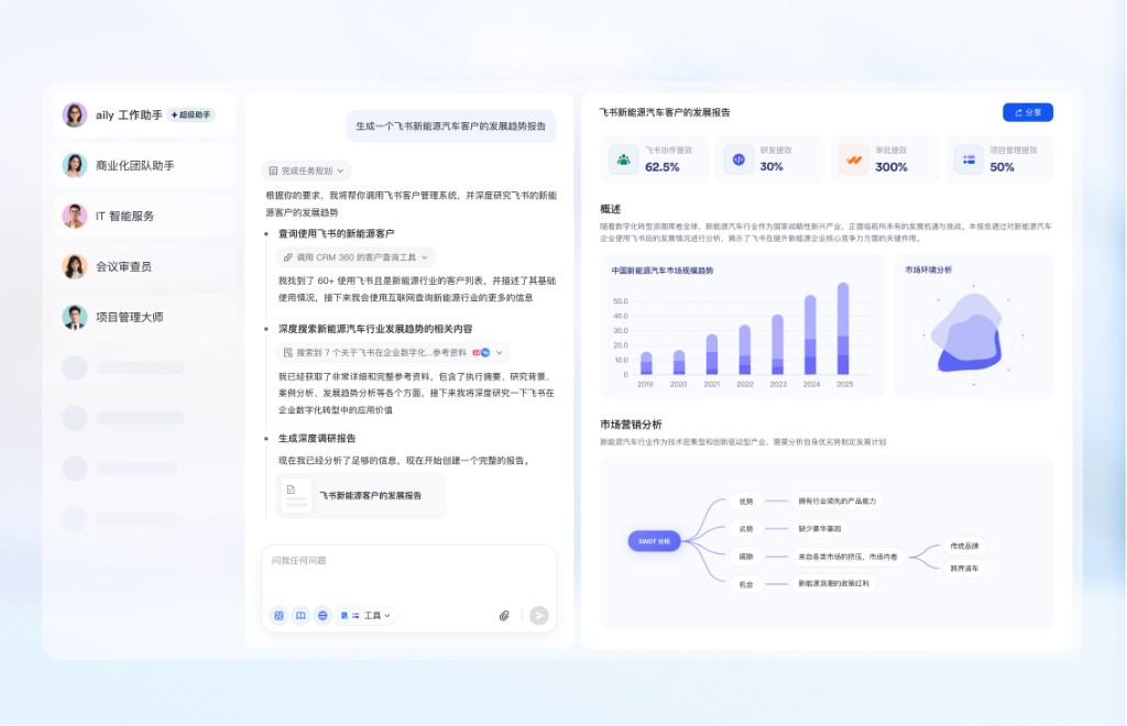 飞书开放平台企业应用集成